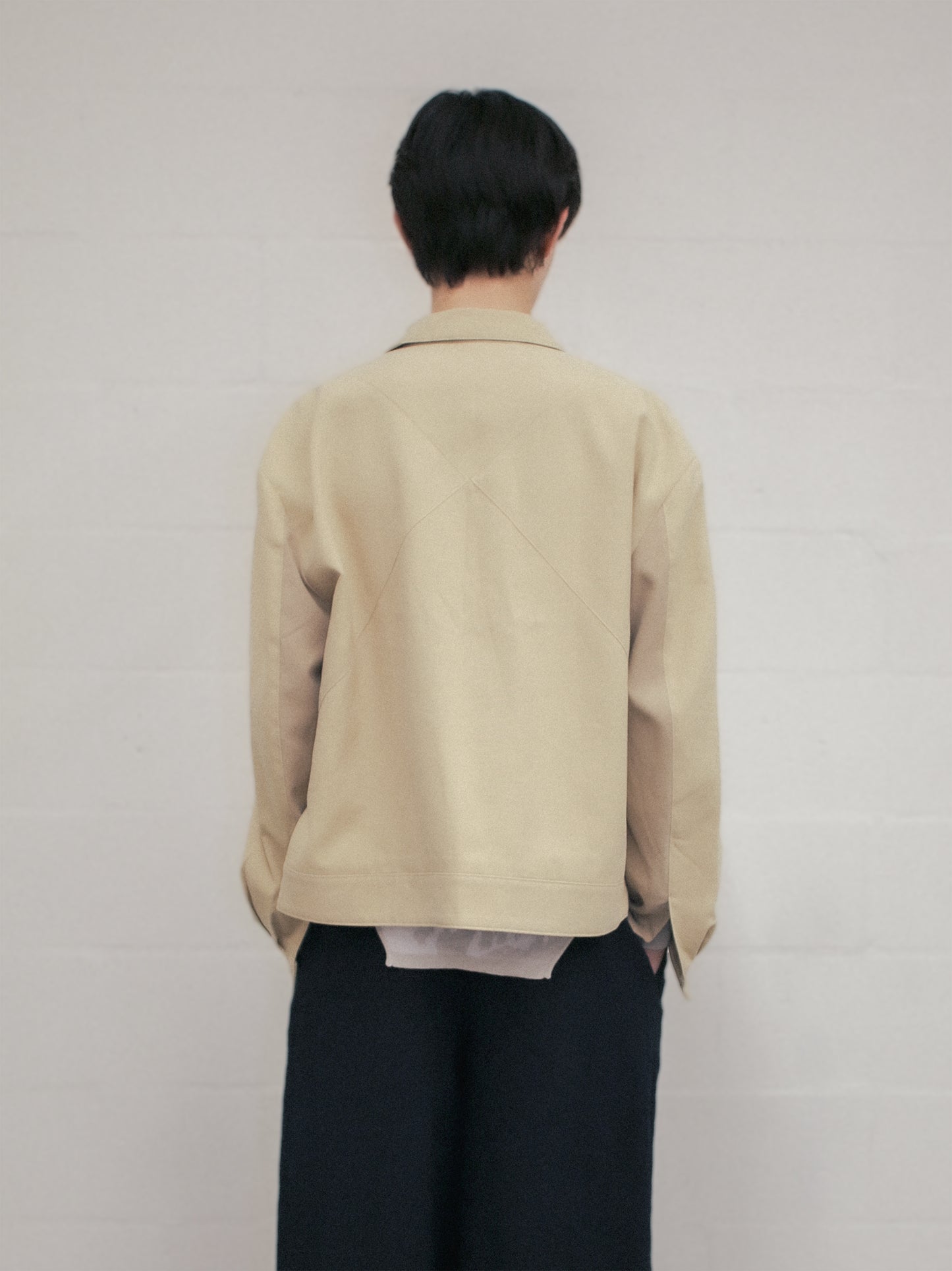 FLOWER POCKET JACKET SAND