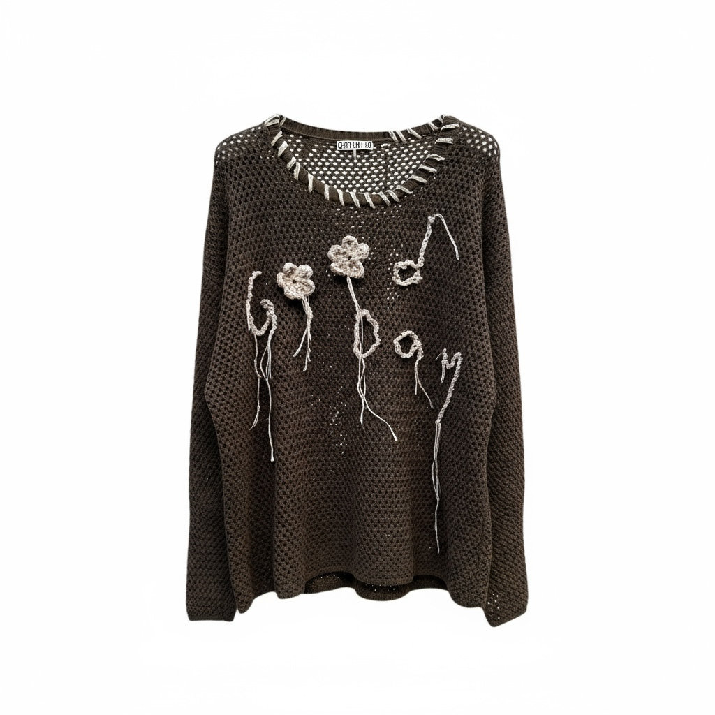 GOOD DAY OPEN STITCH SWEATER